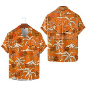 Clemson Tigers Hawaiian Shirt New 2026 Limited Premium Crinkle Textured
