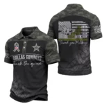 Dallas Cowboys x Military Appreciation Polo Shirt 2026 Limited