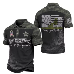 Dallas Cowboys x Military Appreciation Polo Shirt 2026 Limited