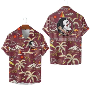 Florida State Seminoles Hawaiian Shirt New 2026 Limited Premium Crinkle Textured