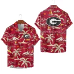 Georgia Bulldogs Hawaiian Shirt New 2026 Limited Premium Crinkle Textured