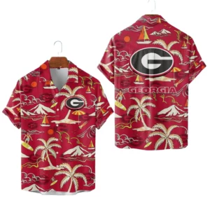 Georgia Bulldogs Hawaiian Shirt New 2026 Limited Premium Crinkle Textured
