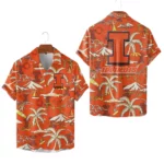 Illinois Fighting Illini Hawaiian Shirt New 2026 Limited Premium Crinkle Textured