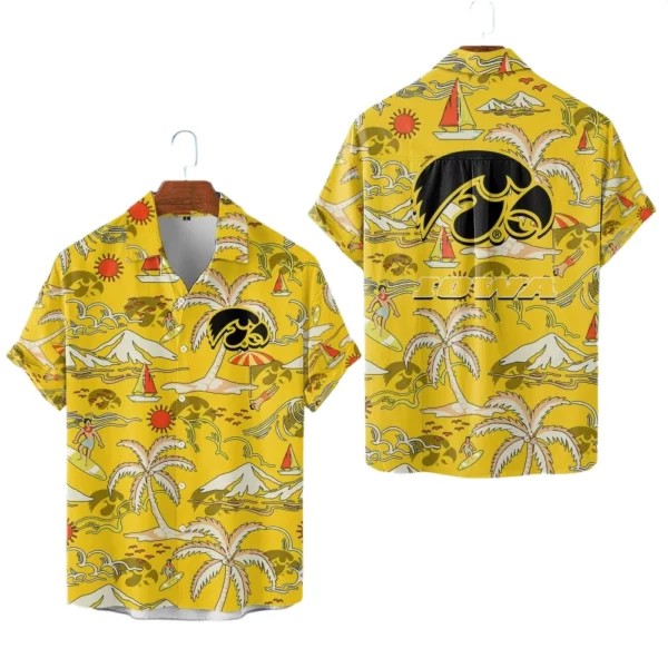 Iowa Hawkeyes Hawaiian Shirt New 2026 Limited Premium Crinkle Textured