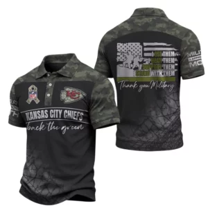 Kansas City Chiefs x Military Appreciation Polo Shirt 2026 Limited