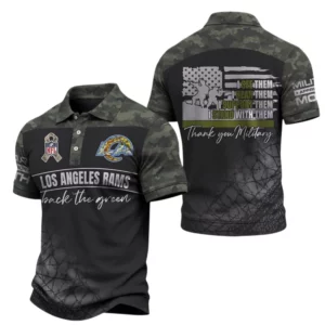Los Angeles Rams x Military Appreciation Polo Shirt 2026 Limited