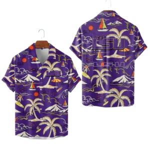 LSU Tigers Hawaiian Shirt New 2026 Limited Premium Crinkle Textured