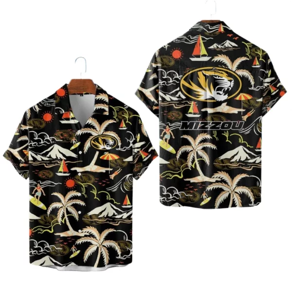 Missouri Tigers Hawaiian Shirt New 2026 Limited Premium Crinkle Textured