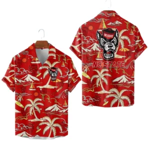 NC State Wolfpack Hawaiian Shirt New 2026 Limited Premium Crinkle Textured