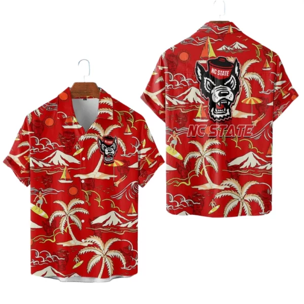 NC State Wolfpack Hawaiian Shirt New 2026 Limited Premium Crinkle Textured