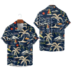 Nevada Wolf Pack Hawaiian Shirt New 2026 Limited Premium Crinkle Textured