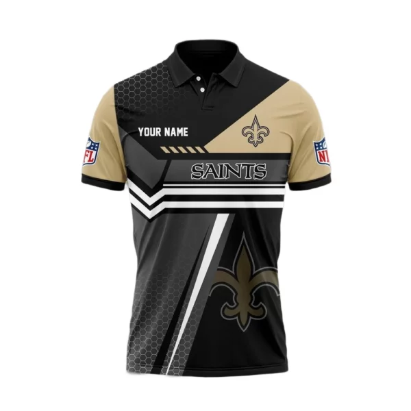 New Orleans Saints Polo Shirt 2026 Limited Personalize Name