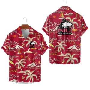 Northern Illinois Huskies Hawaiian Shirt New 2026 Limited Premium Crinkle Textured