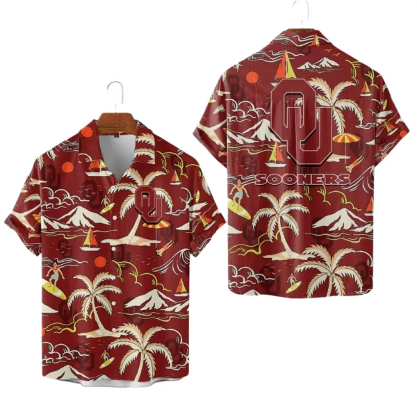 Oklahoma Sooners Hawaiian Shirt New 2026 Limited Premium Crinkle Textured