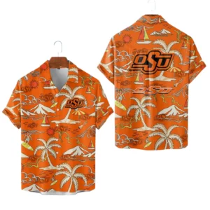 Oklahoma State Cowboys Hawaiian Shirt New 2026 Limited Premium Crinkle Textured