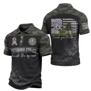 Pittsburgh Steelers x Military Appreciation Polo Shirt 2026 Limited
