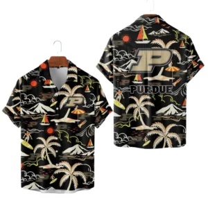 Purdue Boilermakers Hawaiian Shirt New 2026 Limited Premium Crinkle Textured