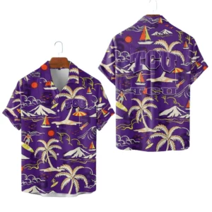 TCU Horned Frogs Hawaiian Shirt New 2026 Limited Premium Crinkle Textured