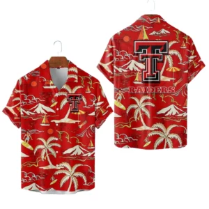 Texas Tech Red Raiders Hawaiian Shirt New 2026 Limited Premium Crinkle Textured