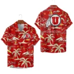 Utah Utes Hawaiian Shirt New 2026 Limited Premium Crinkle Textured