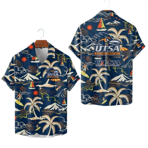 UTSA Roadrunners Hawaiian Shirt New 2026 Limited Premium Crinkle Textured