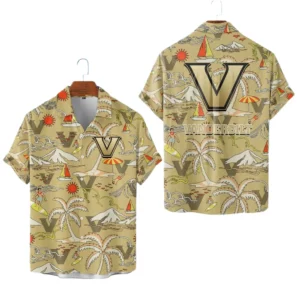 Vanderbilt Commodores Hawaiian Shirt New 2026 Limited Premium Crinkle Textured