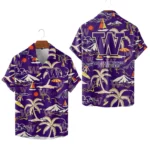 Washington Huskies Hawaiian Shirt New 2026 Limited Premium Crinkle Textured