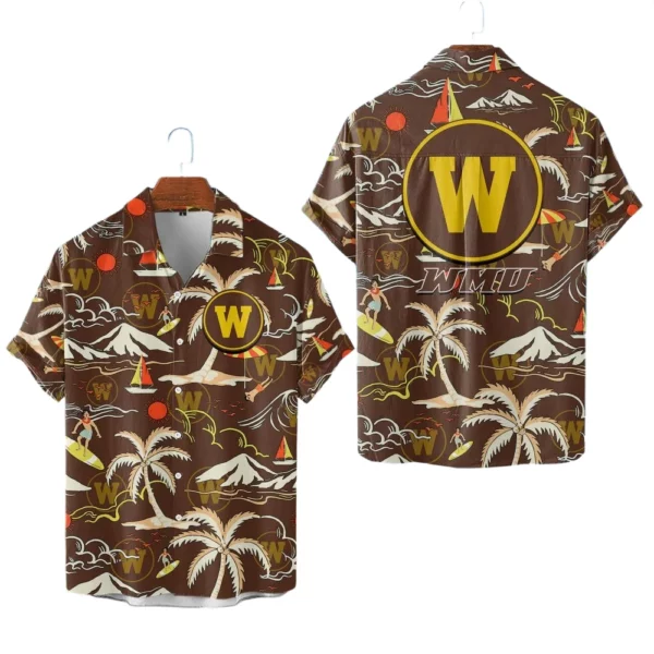 Western Michigan Broncos Hawaiian Shirt New 2026 Limited Premium Crinkle Textured