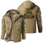 New Orleans Saints Windproof Fleece Jacket Hooded Custom Name