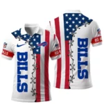 Buffalo Bills x Freedom American Polo Shirt 2026 Limited
