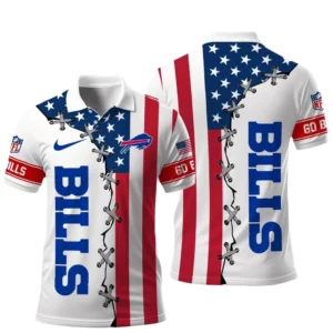 Buffalo Bills x Freedom American Polo Shirt 2026 Limited