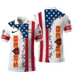 Chicago Bears x Freedom American Polo Shirt 2026 Limited