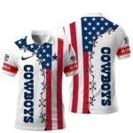 Dallas Cowboys x Freedom American Polo Shirt 2026 Limited