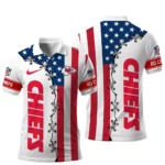 Kansas City Chiefs x Freedom American Polo Shirt 2026 Limited