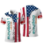 Miami Dolphins x Freedom American Polo Shirt 2026 Limited