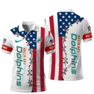 Miami Dolphins x Freedom American Polo Shirt 2026 Limited