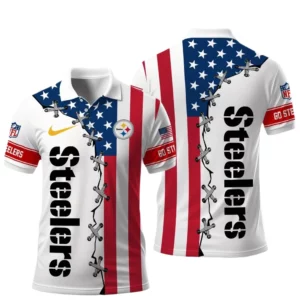Pittsburgh Steelers x Freedom American Polo Shirt 2026 Limited