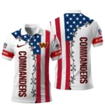 Washington Commanders x Freedom American Polo Shirt 2026 Limited