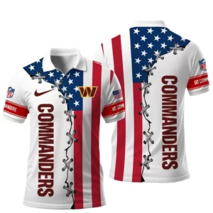 Washington Commanders x Freedom American Polo Shirt 2026 Limited