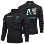 Athletics Quarter Zip Long Sleeve 2026 Limited Graffiti Style For Fans Personalize Name