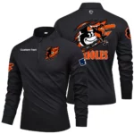 Baltimore Orioles Quarter Zip Long Sleeve 2026 Limited Graffiti Style For Fans Personalize Name