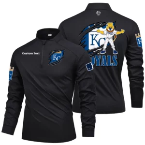Kansas City Royals Quarter Zip Long Sleeve 2026 Limited Graffiti Style For Fans Personalize Name