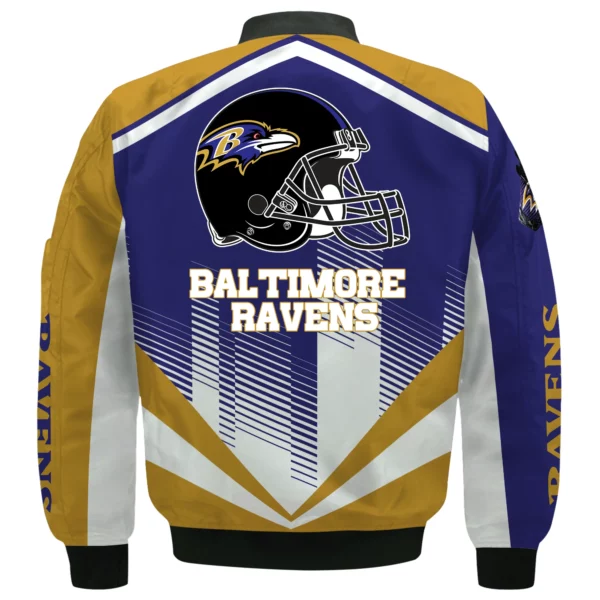 Baltimore Ravens Bomber Jacket All Over Prints Custom Name