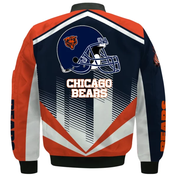 Chicago Bears Bomber Jacket All Over Prints Custom Name