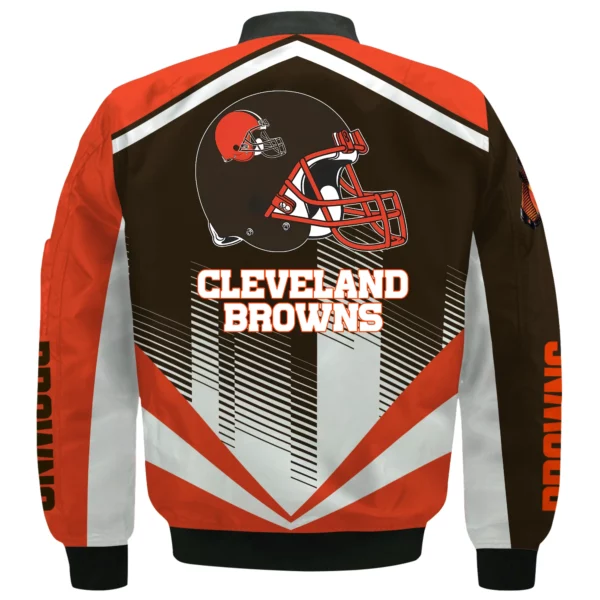 Cleveland Browns Bomber Jacket All Over Prints Custom Name