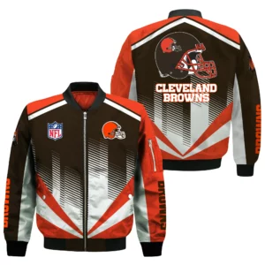 Cleveland Browns Bomber Jacket All Over Prints Custom Name