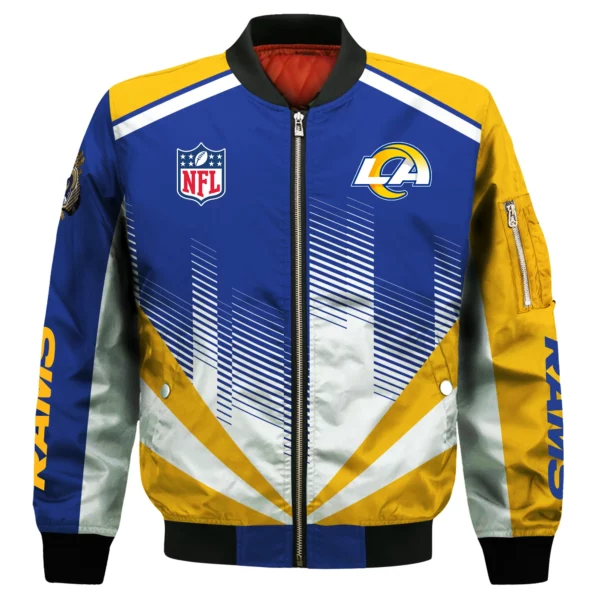 Los Angeles Rams Bomber Jacket All Over Prints Custom Name