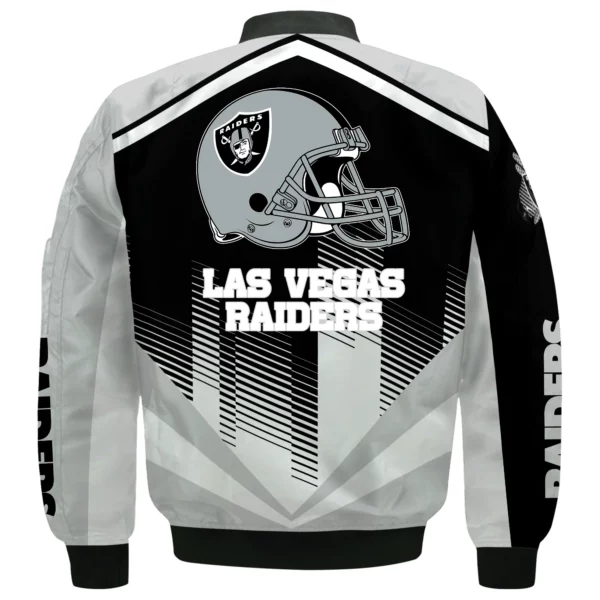 Las Vegas Raiders Bomber Jacket All Over Prints Custom Name