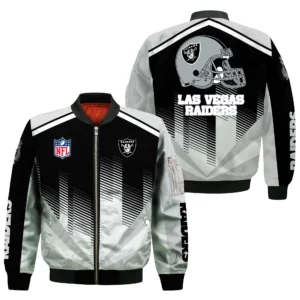 Las Vegas Raiders Bomber Jacket All Over Prints Custom Name