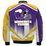 Minnesota Vikings Bomber Jacket All Over Prints Custom Name